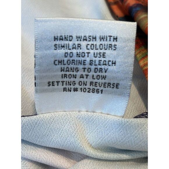 Adore Womens Size Large T-Shirt Dress Multicolor Keyhole Detail B9126-G - Picture 6 of 6